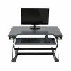 Posturite 9820751 monitor mount / stand Desk Black1