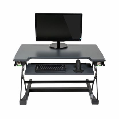 Posturite 9820751 monitor mount / stand Desk Black1