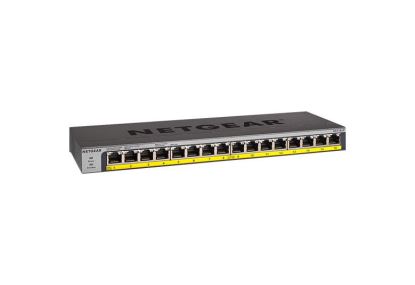 NETGEAR GS116PP Unmanaged Gigabit Ethernet (10/100/1000) Power over Ethernet (PoE) Black1