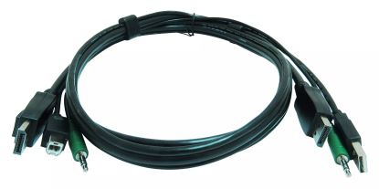 Smart-AVI CCDPMMKVM06 KVM cable Black 70.9" (1.8 m)1