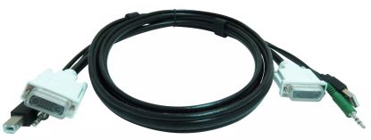 Smart-AVI CCDVMMKVM06 KVM cable Black 70.9" (1.8 m)1