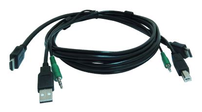 Smart-AVI CCHDMMKVM06 KVM cable Black 70.9" (1.8 m)1