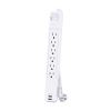 CyberPower CSP606U42A surge protector White 6 AC outlet(s) 125 V 70.9" (1.8 m)2