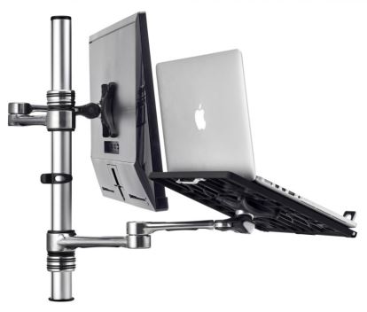 Atdec AF-AT-NBC-P laptop stand Laptop & monitor arm Silver 18"1