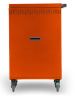 Bretford Core X Portable device management cart Orange3