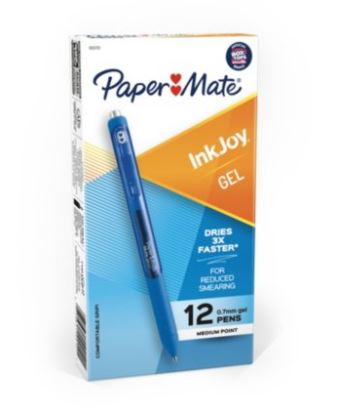 Papermate 1951721 gel pen Medium Blue 12 pc(s)1