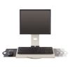 HAT Design Works 7509-1000HY-248 monitor mount / stand 27" Desk White3