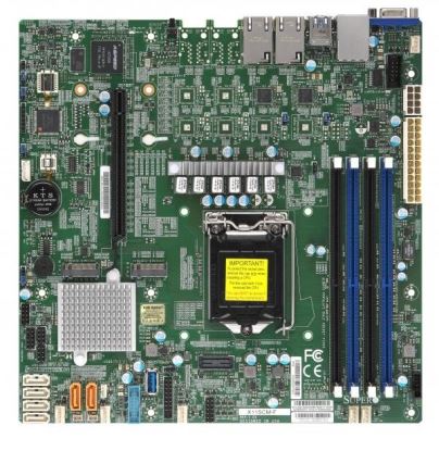 Supermicro MBD-X11SCM-F-O motherboard Intel C246 LGA 1151 (Socket H4) micro ATX1