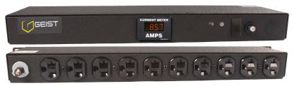 Vertiv Geist BRAN100-1025 power distribution unit (PDU) 10 AC outlet(s) 0U Black1