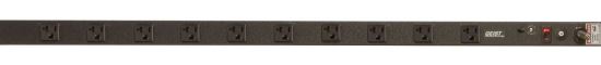 Vertiv Geist NSVA100-102R20 power distribution unit (PDU) 10 AC outlet(s) 0U Black1