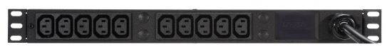 Vertiv VHVLN102-102C13TL6 power distribution unit (PDU) 10 AC outlet(s) Black1