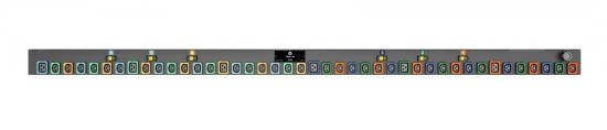 Vertiv I10137L power distribution unit (PDU) 30 AC outlet(s) 1U Black1