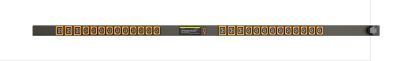 Vertiv Geist MN01X4B0-26PJ68-2TL6A0A10-S power distribution unit (PDU) 36 AC outlet(s) 0U Black1