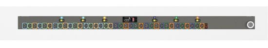 Vertiv Geist MNR3EHB1-36PNB8-6PS15B0A10-S-A power distribution unit (PDU) 36 AC outlet(s) 0U Black1