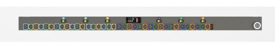 Vertiv Geist MNR3EHB1-36PNB8-6PS15D0A10-S-A power distribution unit (PDU) 36 AC outlet(s) 0U Black1