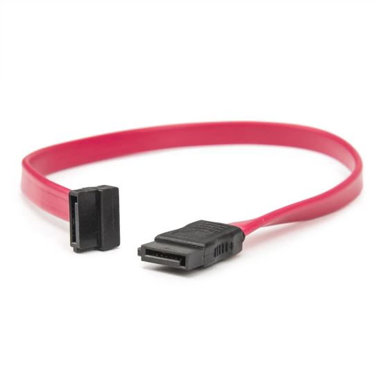 Rocstor Y10C226-R1 SATA cable 11.8" (0.3 m) Black, Red1