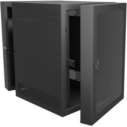 Middle Atlantic Products CWR-18-36PD4 rack cabinet 18U Wall mounted rack Black1