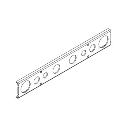 Middle Atlantic Products ISO-KOP rack accessory Isolation knockout panel1