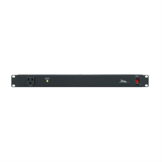 Middle Atlantic Products PWR-9-RP power distribution unit (PDU) 9 AC outlet(s) 1U Black1