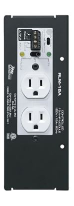 Middle Atlantic Products RLM-15A socket-outlet Black, White1