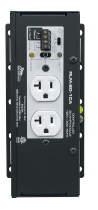 Middle Atlantic Products 20A CONTROLLED MOD,CORD socket-outlet Black, White1