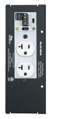 Middle Atlantic Products RLM-20A socket-outlet Black, White1