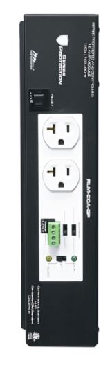 Middle Atlantic Products RLM-20A-SP socket-outlet Black, White1