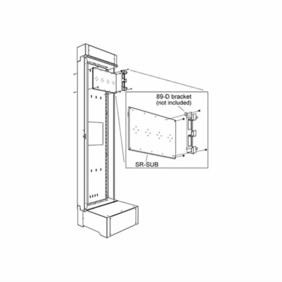 Middle Atlantic Products SR-SUB rack accessory Mounting kit1