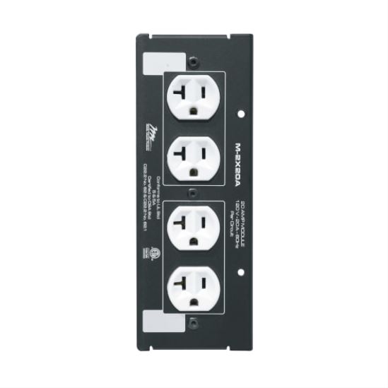 Middle Atlantic Products M-2X20A power distribution unit (PDU) 4 AC outlet(s) Black1