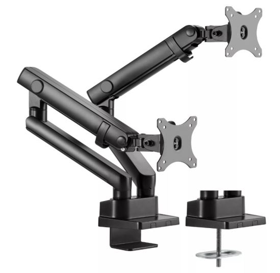 Amer Mounts HYDRA2B monitor mount / stand 32" Desk Black1