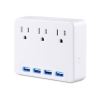 CyberPower P3WU surge protector White 3 AC outlet(s) 125 V1