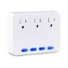 CyberPower P3WU surge protector White 3 AC outlet(s) 125 V2