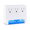 CyberPower P3WUH surge protector White 3 AC outlet(s) 125 V3