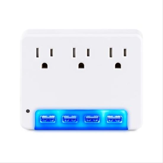 CyberPower P3WUN surge protector White 3 AC outlet(s) 125 V1