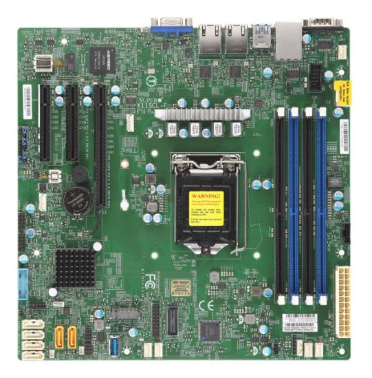 Supermicro X11SCL-F Intel C242 LGA 1151 (Socket H4) micro ATX1