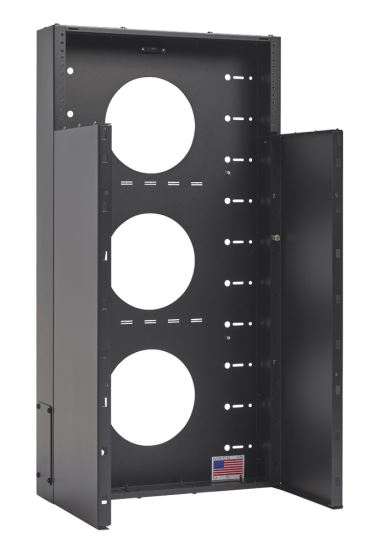 Eaton MiniRaQ Convertible Compact 2U Wall mounted rack Black1