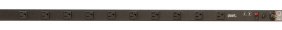 Vertiv Geist VSSA104-101S15 power distribution unit (PDU) 10 AC outlet(s) 0U Black1