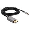 AddOn Networks USBC2DPMMAL-AA video cable adapter 7.87" (0.2 m) USB Type-C DisplayPort Black7