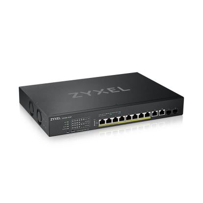 Zyxel XS1930-12HP network switch Managed L3 10G Ethernet (100/1000/10000) Power over Ethernet (PoE) Black1