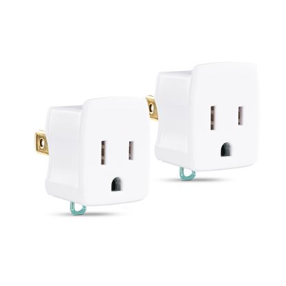 CyberPower GT1W2PK power plug adapter NEMA 5-15P NEMA 5-15R White1