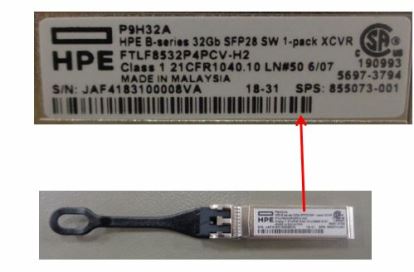 HPE Q0U84B network transceiver module Fiber optic SFP+1