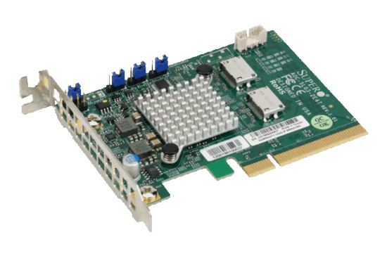 Supermicro AOC-SLG3-2E4T-O interface cards/adapter Internal PCIe1