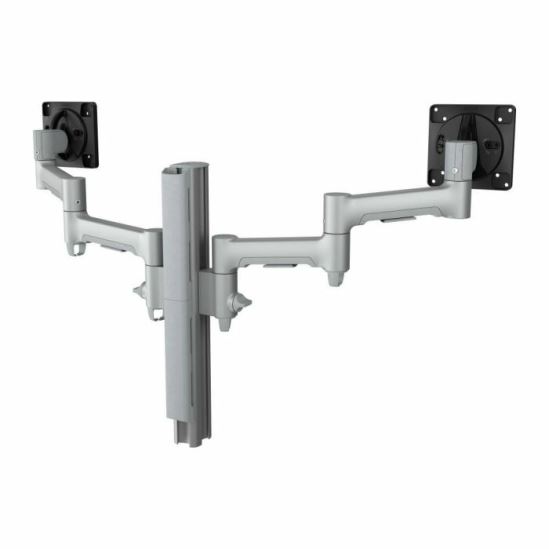 Atdec AWMS-2-4640-F-S monitor mount / stand 18.1" Desk Black1