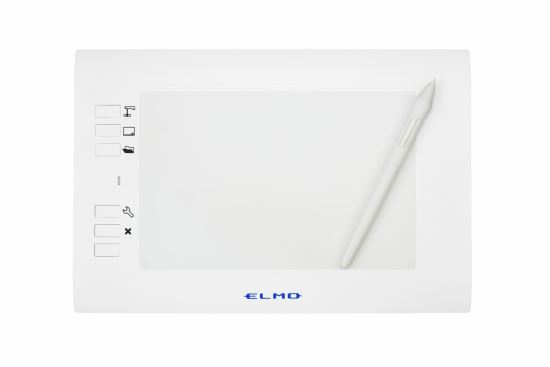 Elmo CRA-2 graphic tablet White 8 x 5" (203.2 x 127 mm) RF Wireless1