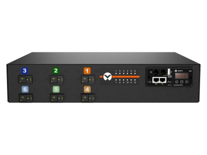 Vertiv Geist MNR3EDR6-12CF18-5CS15A0H10-S power distribution unit (PDU) 12 AC outlet(s) 0U Black1