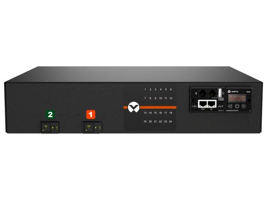 Vertiv Geist MNR3EDR6-24CF18-3TL6A0H10-S power distribution unit (PDU) 24 AC outlet(s) 0U Black1