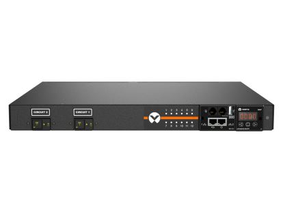 Vertiv Geist MNS3E1R6-12S203-3TL5A0H10-S power distribution unit (PDU) 12 AC outlet(s) 0U Black1