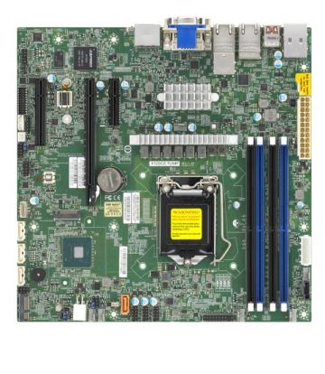 Supermicro MBD-X12SCZ-TLN4F-B motherboard LGA 1200 (Socket H5) micro ATX1