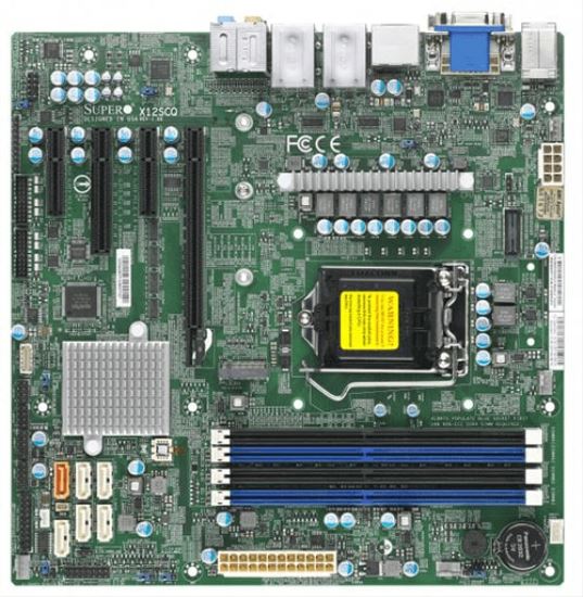 Supermicro MBD-X12SCQ-B motherboard Intel Q470E LGA 1200 (Socket H5) micro ATX1