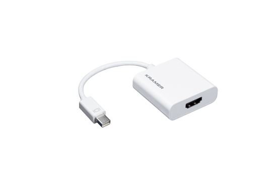 Kramer Electronics ADC-MDP/HF/UHD Mini DisplayPort HDMI Type A (Standard) White1